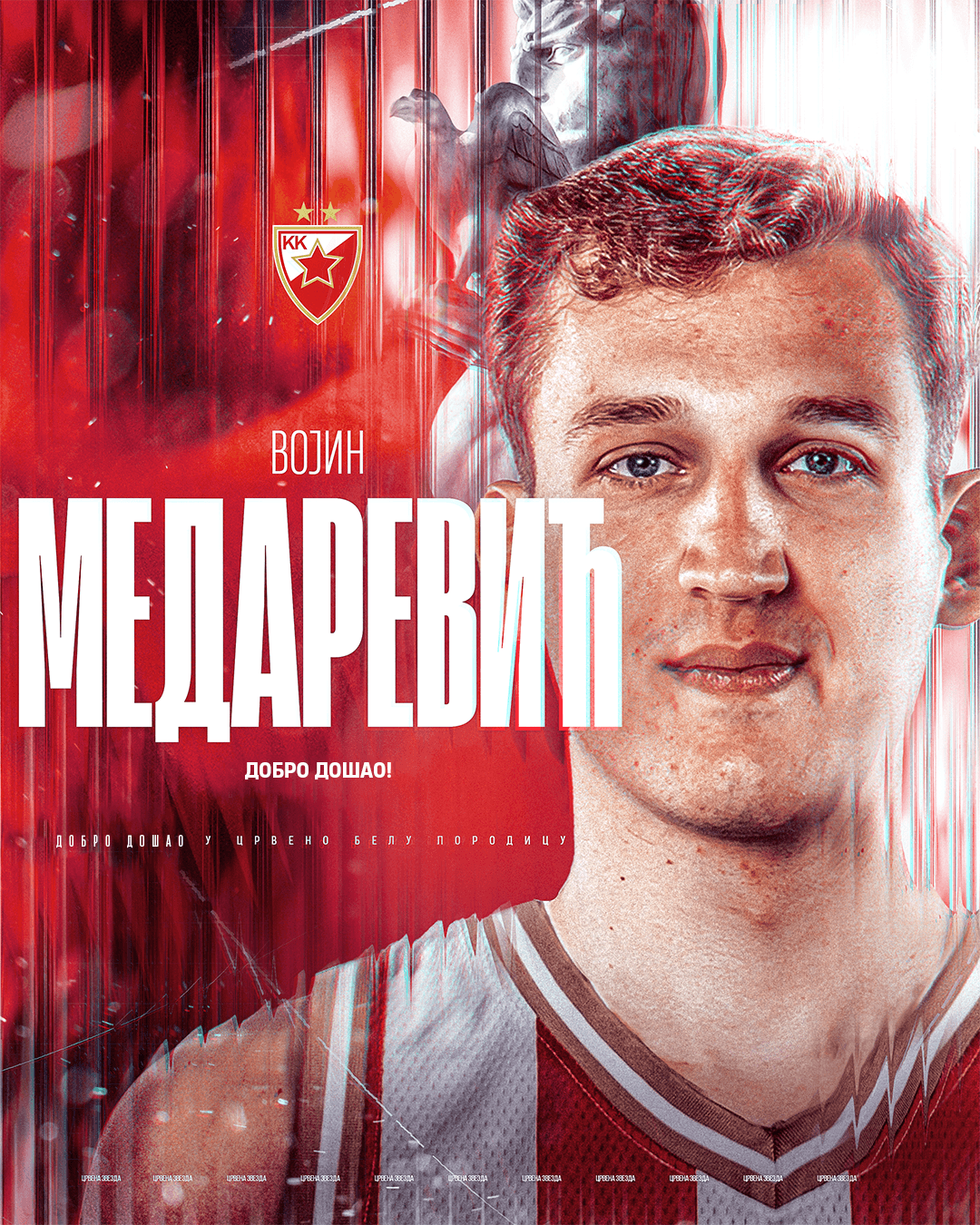 Vojin Medarević stigao u svoju Crvenu zvezdu!