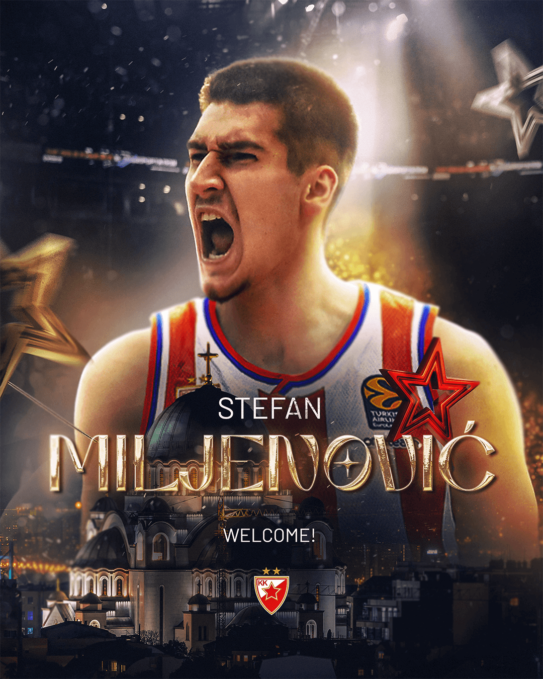 Stefan Miljenović novo pojačanje, Uroš Plavšić se vratio u Crvenu zvezdu!