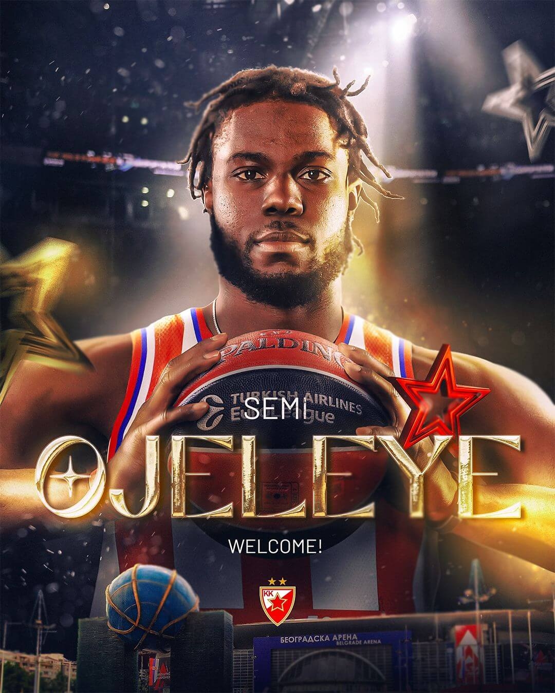 Odželej novi košarkaš Crvene zvezde Meridianbet!