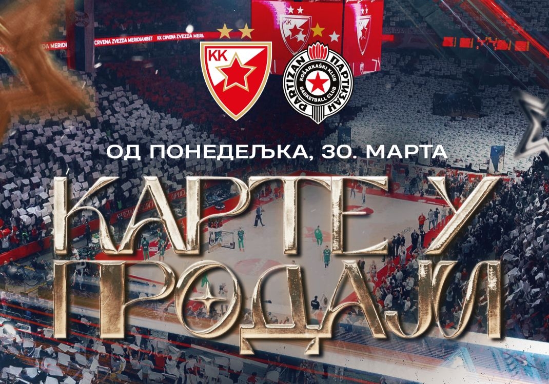 Prodaja karata za utakmicu 35. kola EL sa Partizanom od ponedeljka