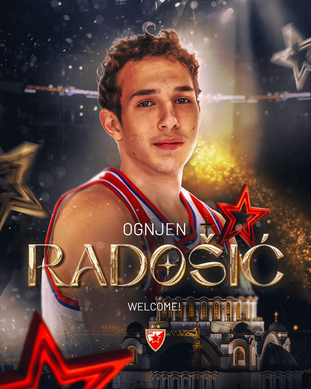 Ognjen Radošić nova energija Crvene zvezde!