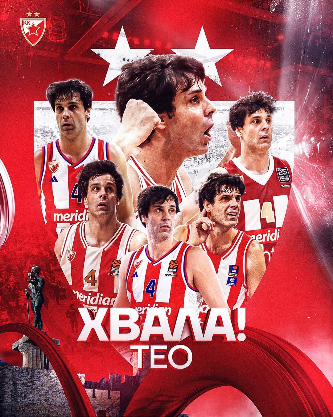 TEO HVALA NA SVEMU, BILA NAM JE ČAST...TVOJA CRVENA ZVEZDA