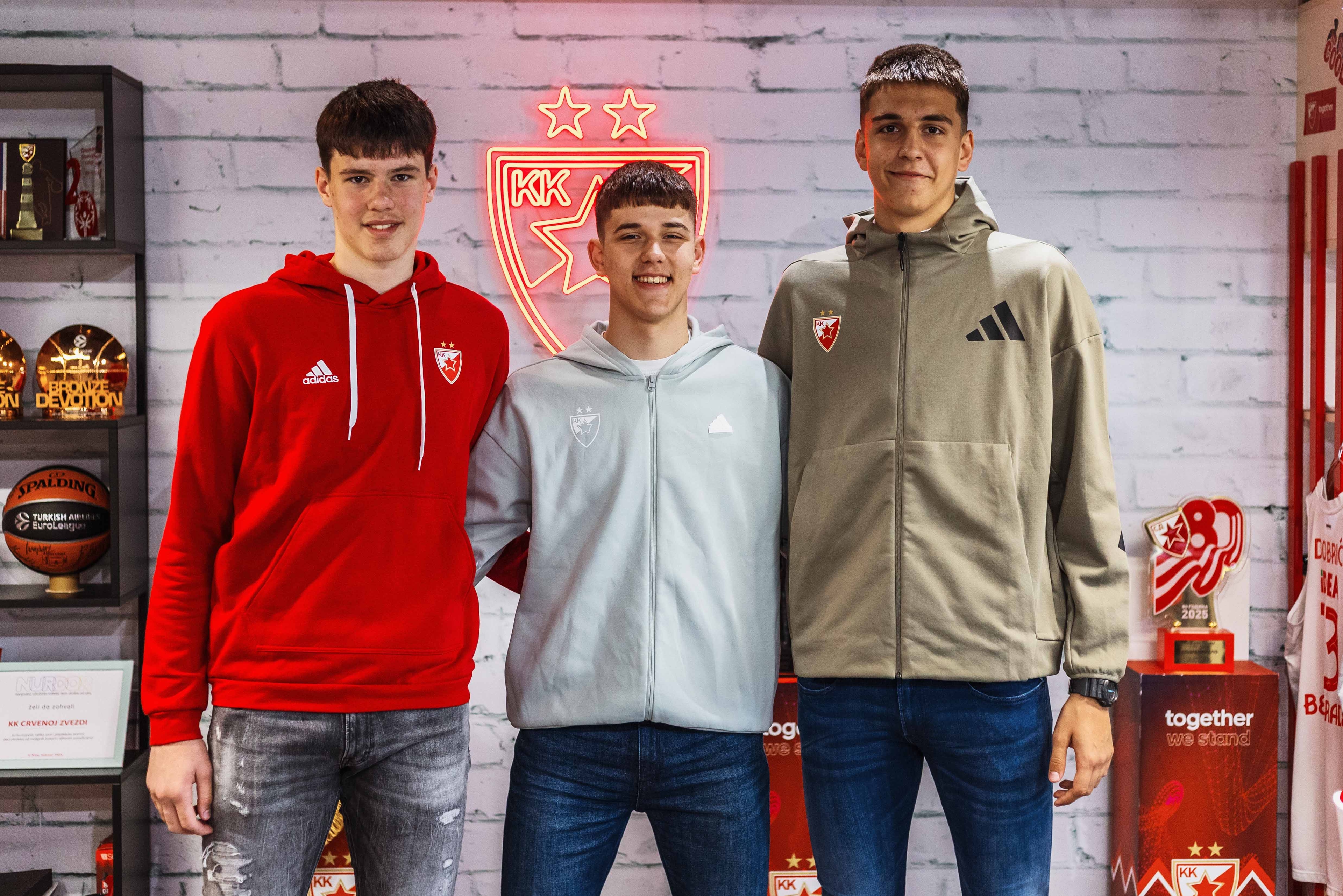 Crvena zvezda pojačala mlađe selekcije - 3 reprezentativca u crveno belom