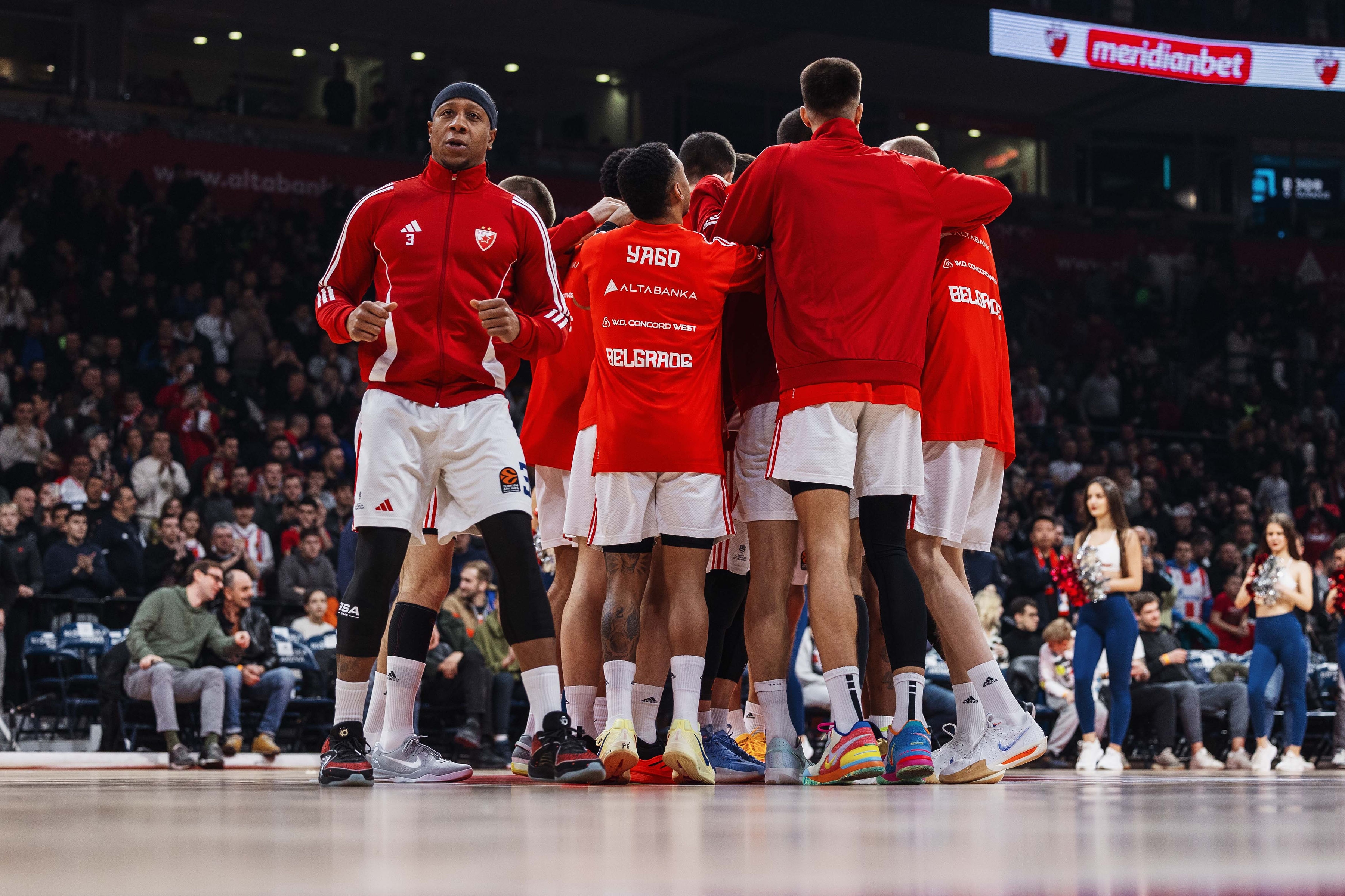 Crvena zvezda Meridianbet pred dolazak Armani Olimpije (izjave)