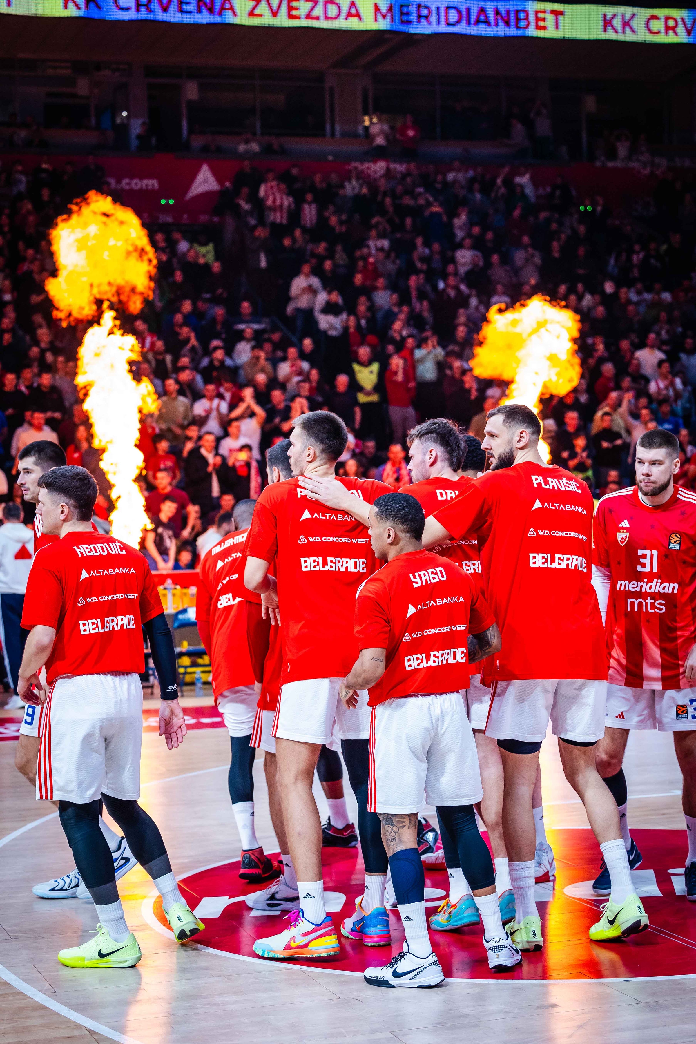 Crveno beli spremni za novi derbi u ABA ligi