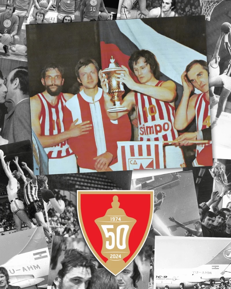 Dan kojim se ponosi svaki Zvezdaš  02.04.1974. i prva evropska titula KK Crvena zvezda