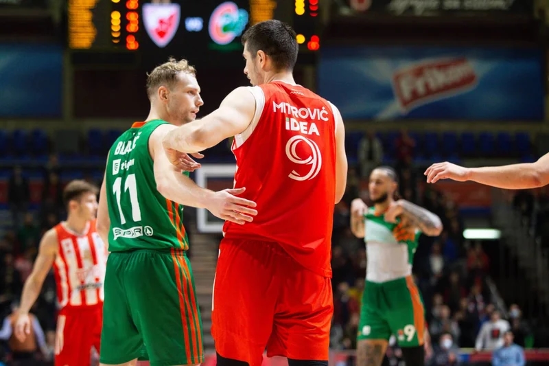 Crveno beli doputovali u Ljubljanu, sledi meč sa Cedevita Olimpijom