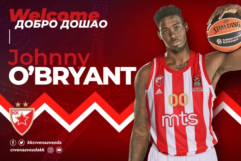Džoni O Brajant je novi igrač Crvene zvezde mts!