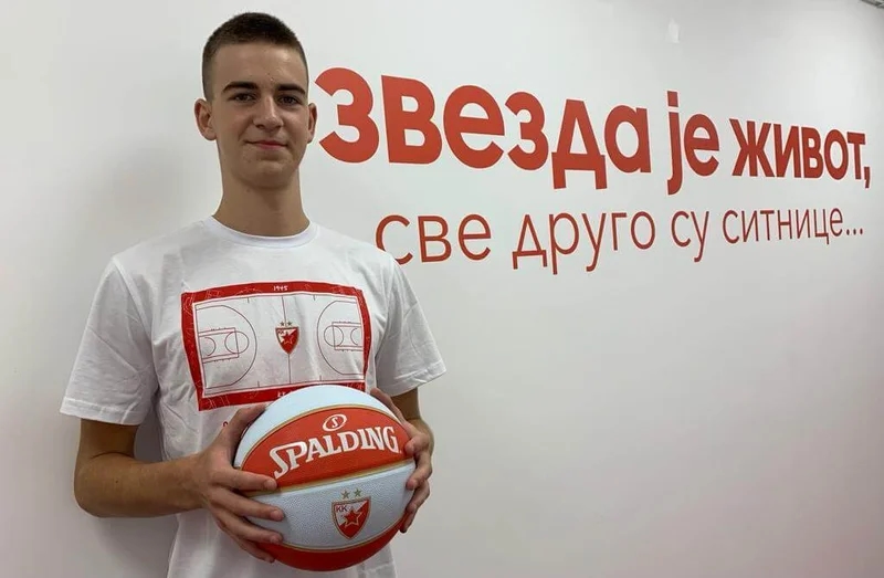 Talentovani Marko Sarenac novi član juniora Crvene zvezde