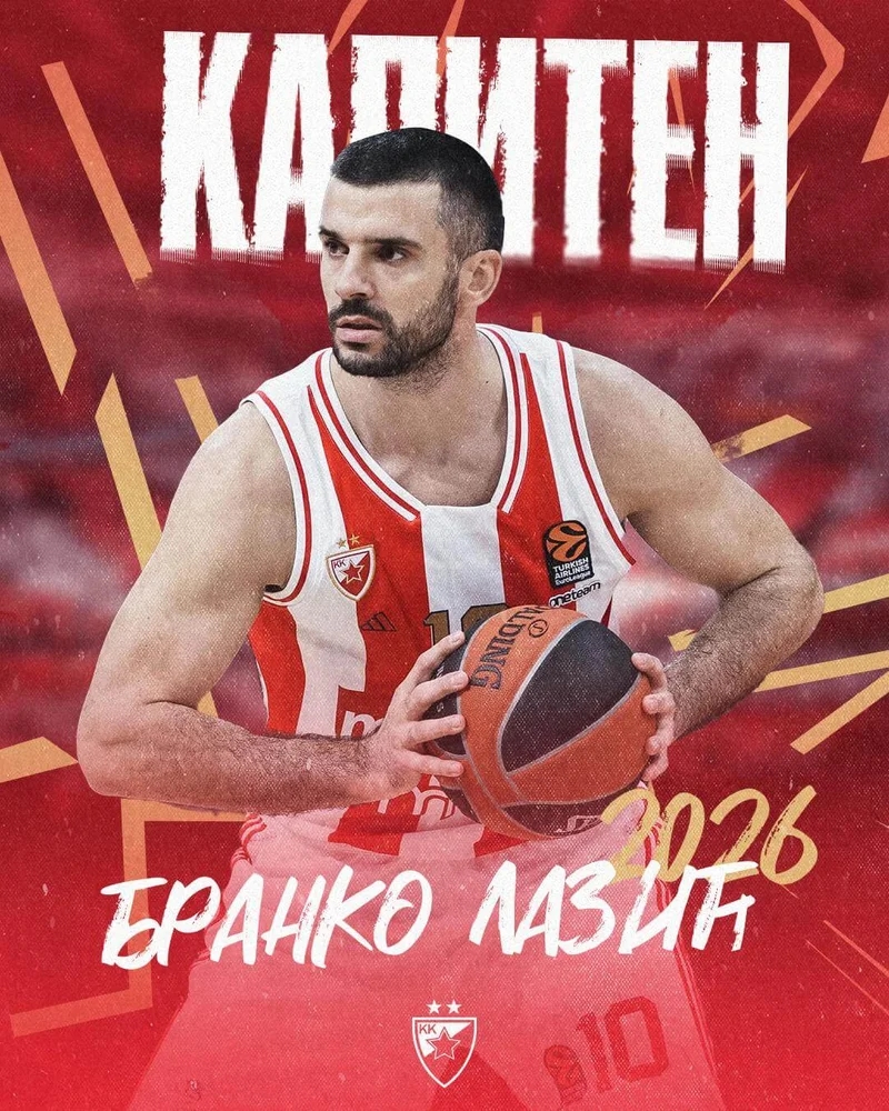 Kapiten Branko Lazić  Zvezdin do 2026!!!