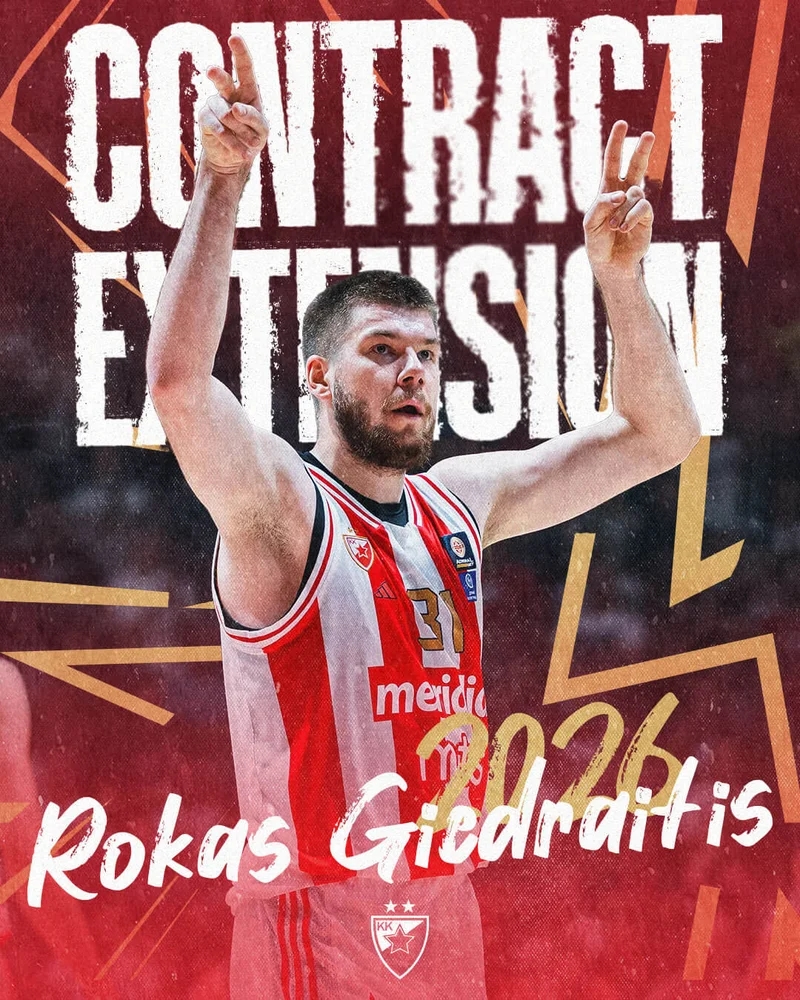 Rokas Gedraitis Zvezdin do 2026!!!