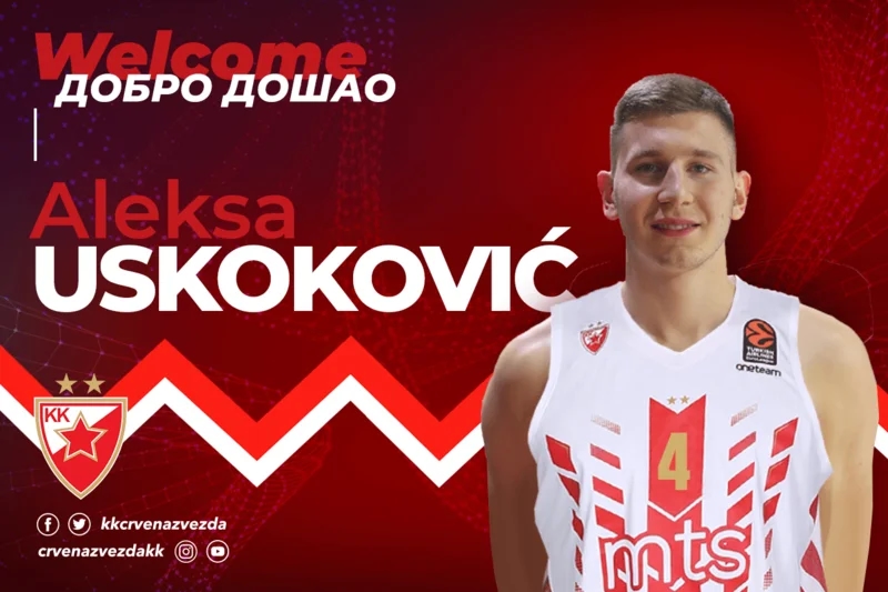 Još jedno Zvezdino dete se vraća kući, Aleksa Uskoković crveno-beli!