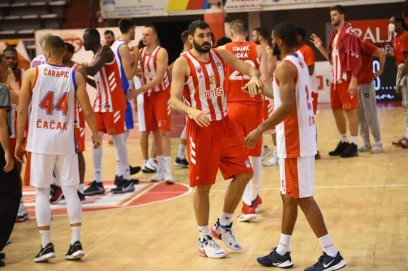Meč Crvena zvezda  Borac pomeren za sredu