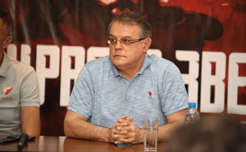 Obraćanje javnosti predsednika Crvene zvezde