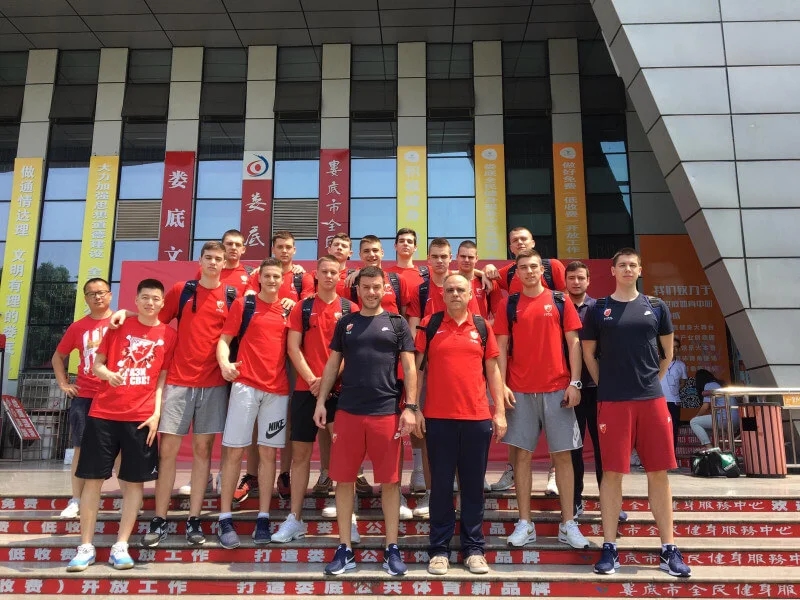 Juniori Crvene zvezde u Kini