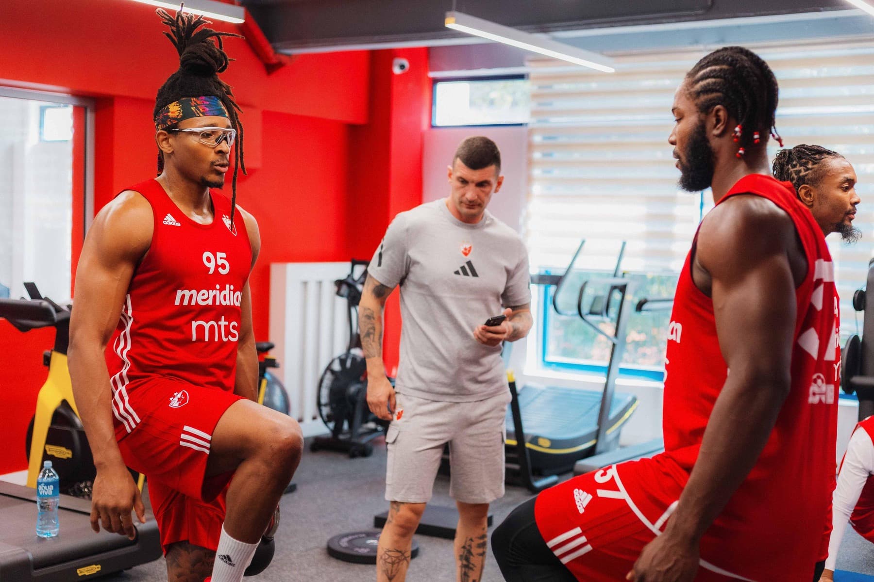 Filip Volšek - fizioterapeut KK Crvena zvezda Meridianbet (video)