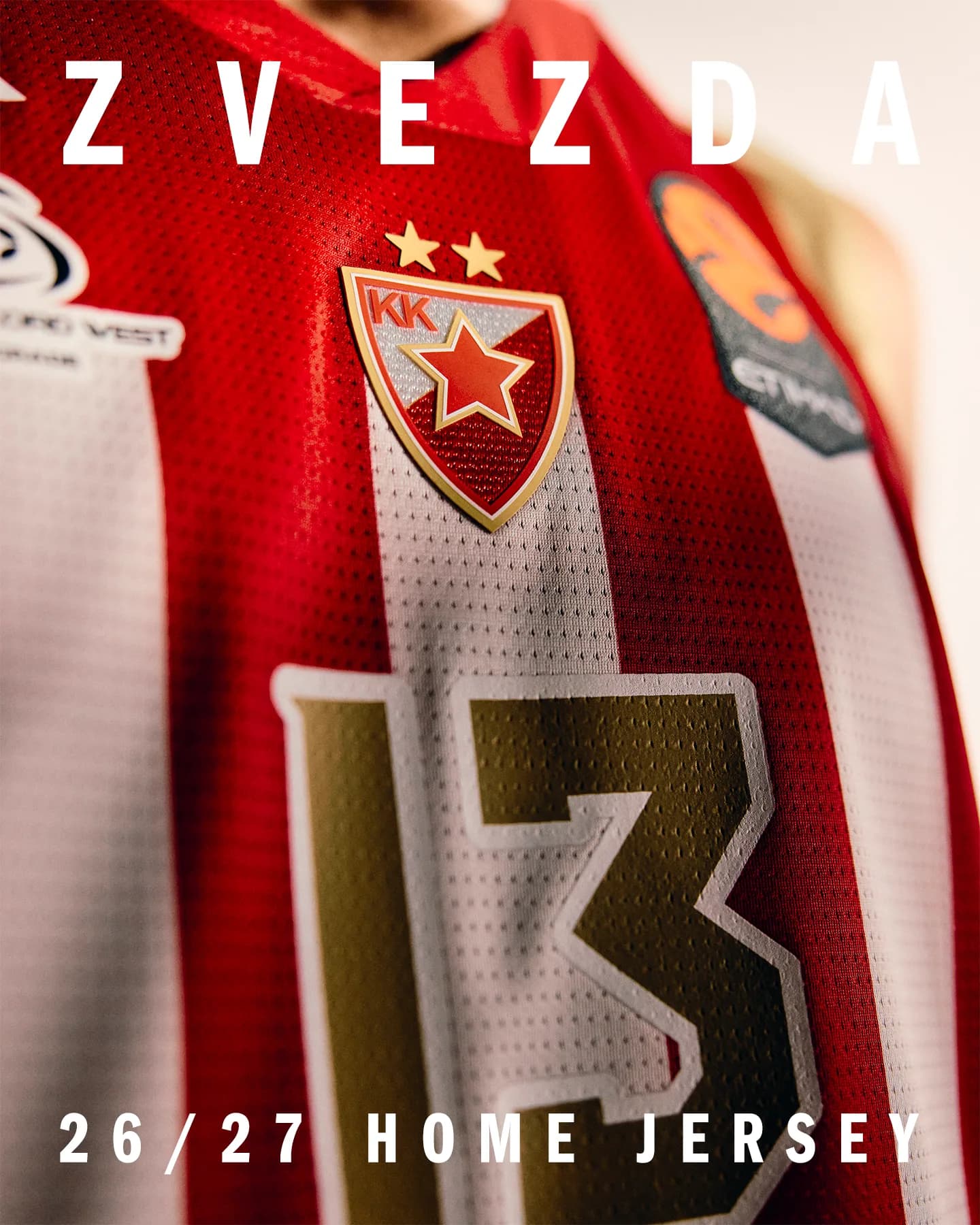 Novi dres KK Crvena zvezda već u prodaji!