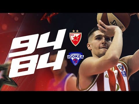 Crvena zvezda Meridianbet pobedom otvorila TOP 8 fazu ABA lige