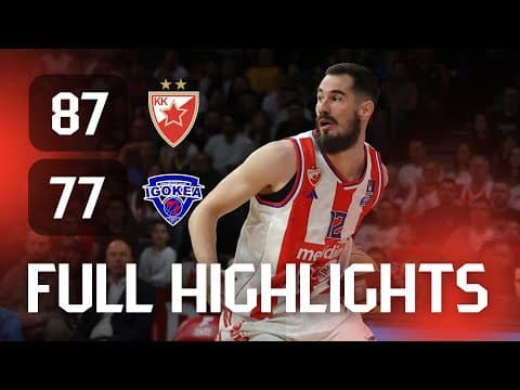ABA: Crvena zvezda Meridianbet povela u četvrtfinalu (video)
