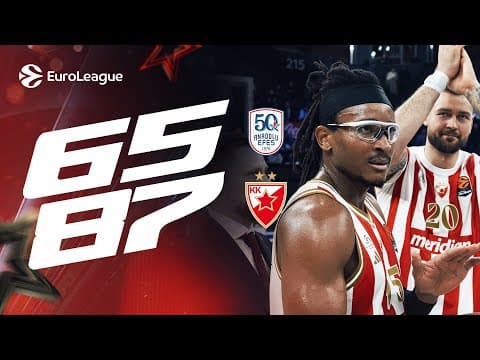 Rekordna pobeda Crvene zvezde Meridianbet, i to prva u istoriji na ekipom EFES-a u Istanbulu!!!