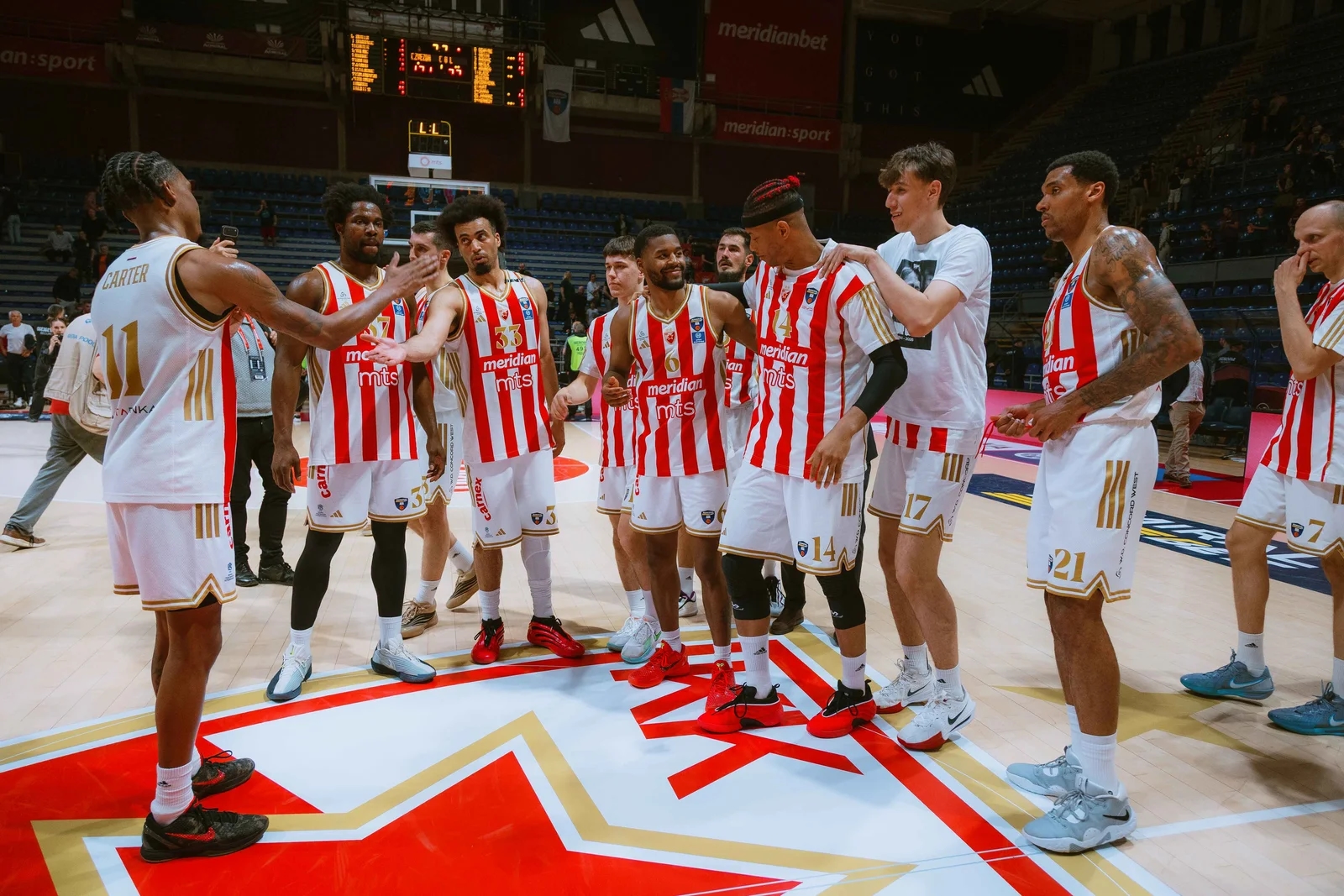 ABA: Crvena zvezda Meridianbet povela u četvrtfinalu