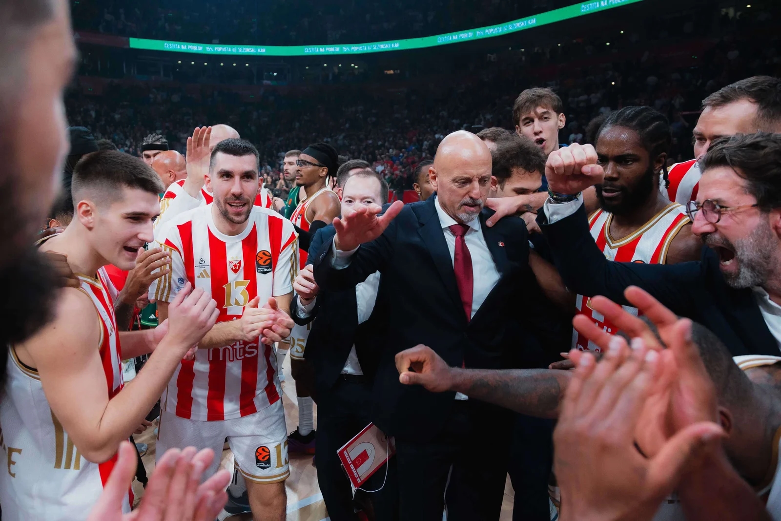 ABA: Crvena zvezda Meridianbet dočekuje Budućnost u hali "Aleksandar Nikolić" (subota, 20 časova)