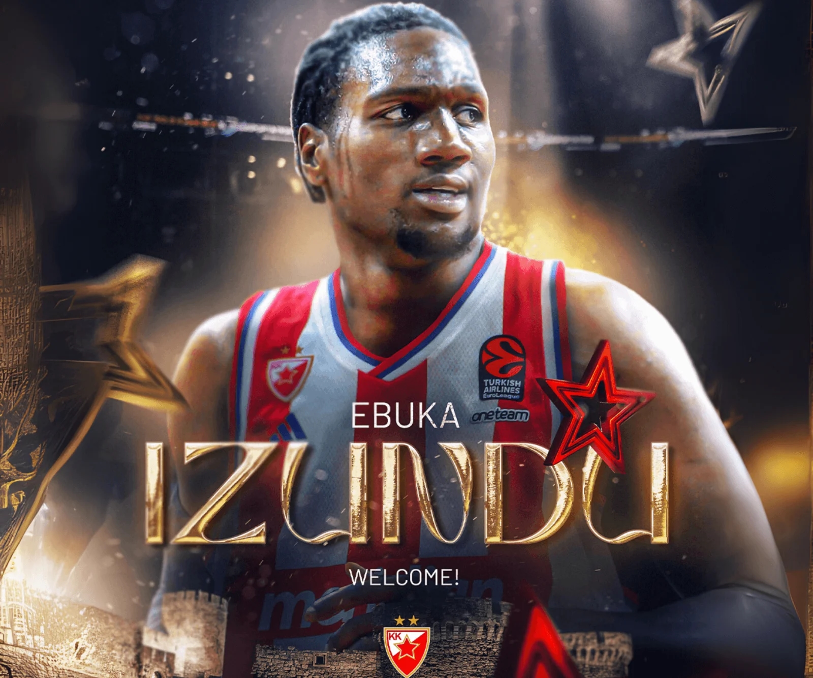 Ebuka Izundu novo pojačanje pod košem Crvene zvezde!
