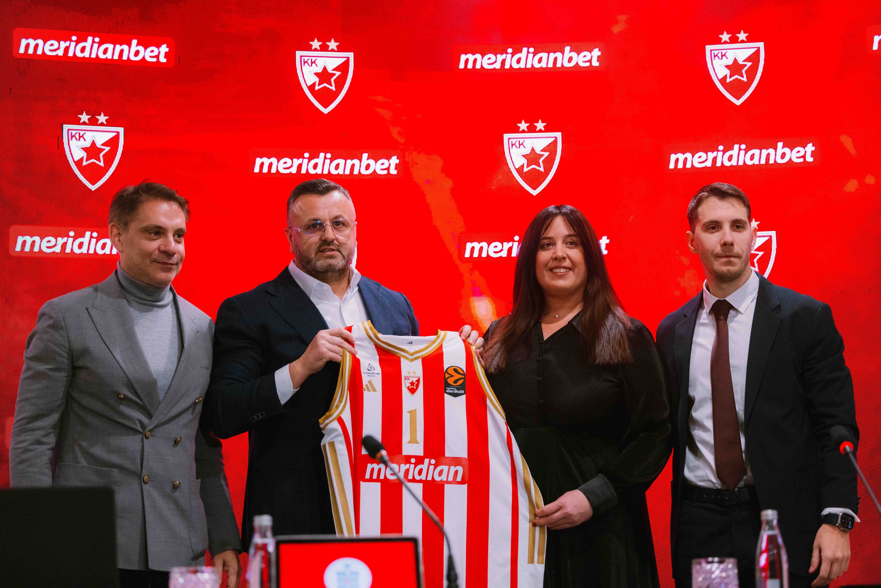 Crvena zvezda i Meridianbet nastavljaju saradnju još tri sezone!
