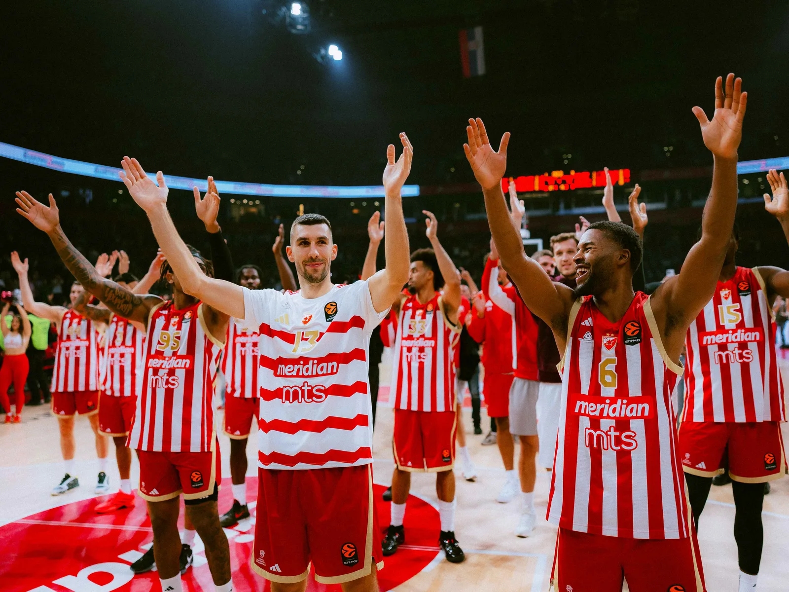 Crvena zvezda dočekuje Budućnost (subota, 21 sat)