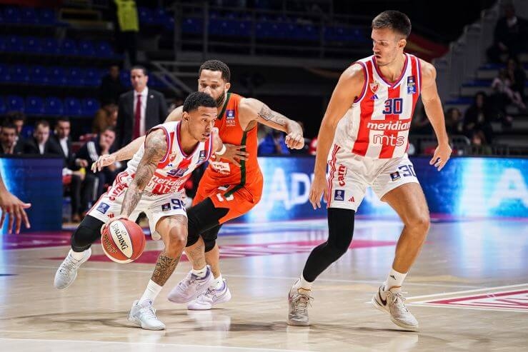 Crvena zvezda Meridianbet u Ljubljani
