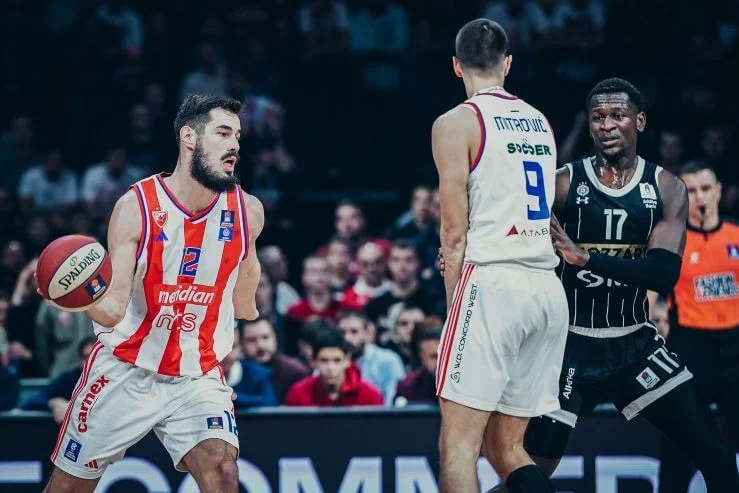 Crvena zvezda Meridianbet gostuje Partizanu (ponedeljak, 20.30 časova)