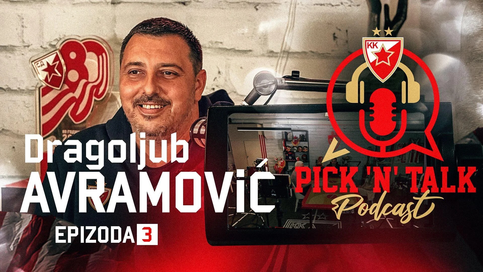 "Pick N Talk" sezona 2, epizoda 3 - Dragoljub Avramović Gidra koordinator mlađih selekcija KK Crvena zvezda