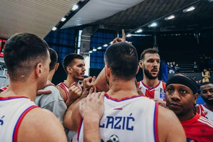 Poslovično teško, ali crveno beli pobedili Megu kao gosti 81:76