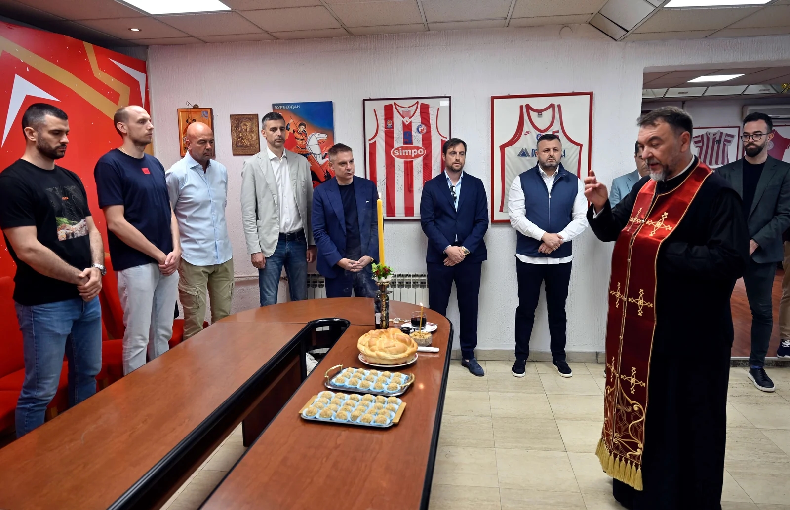 KK Crvena zvezda Meridianbet proslavio klupsku slavu Đurđevdan