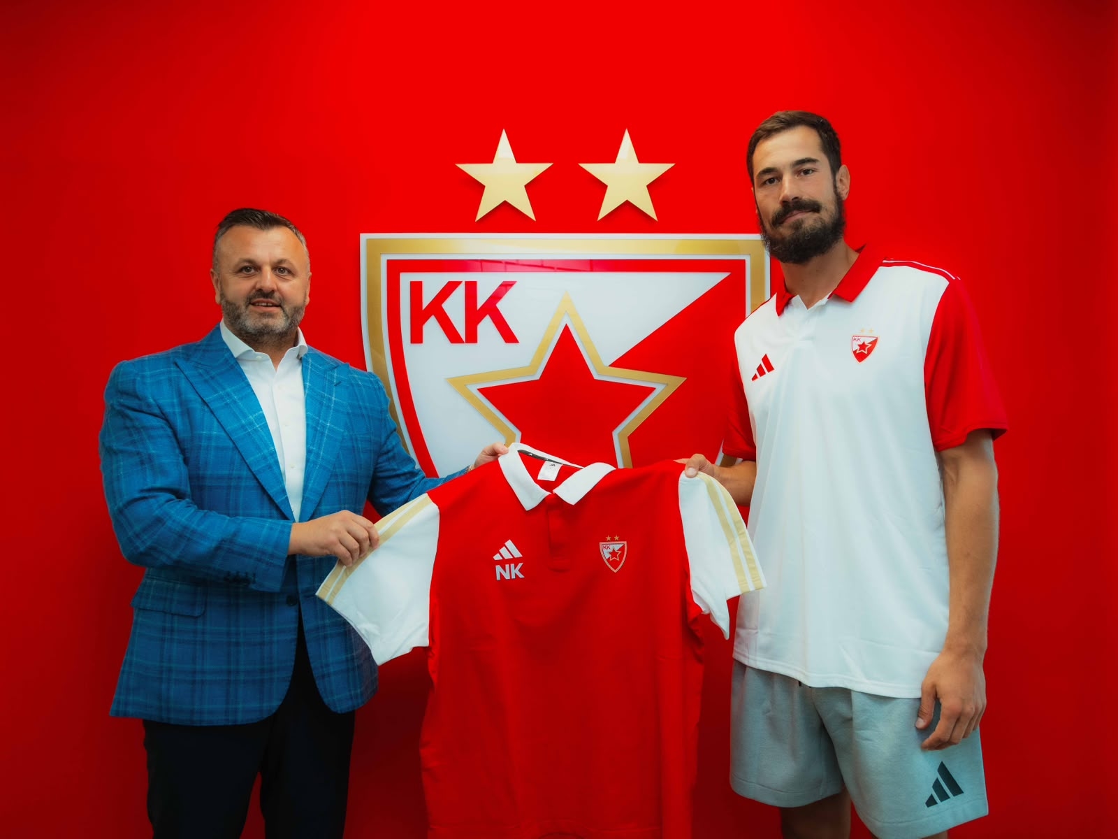 Predsednik KK Crvena zvezda Željko Drčelić: "Kalina, srećno na novom početku u svojoj Zvezdi"