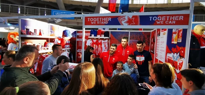 Crvena zvezda na Sajmu sporta