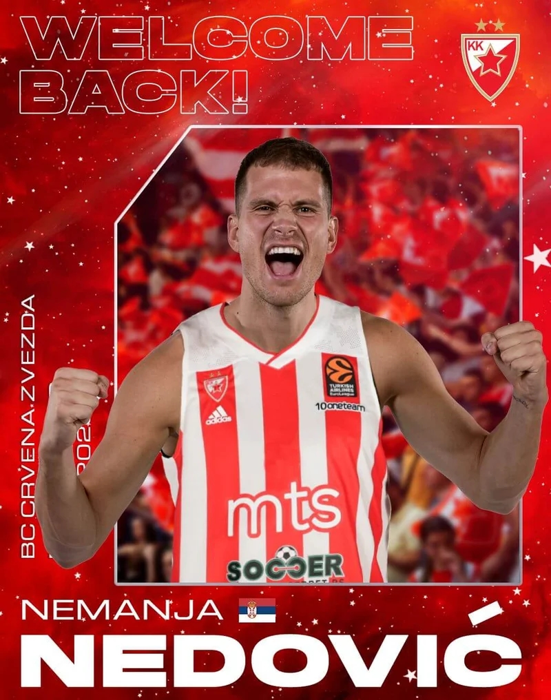 Nemanja Nedović se vratio svojoj kući!