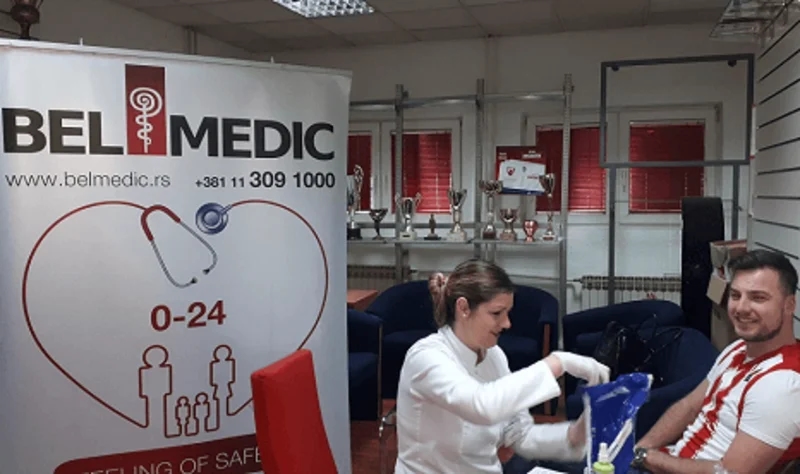 Zaposleni u Crvenoj zvezdi na detaljnim pregledima