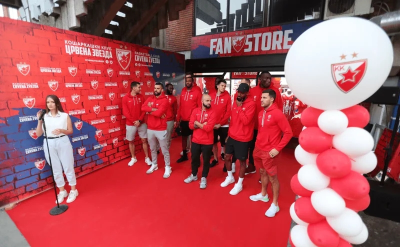 Otvoren Fan Store Crvene zvezde u dvorani ’’Aleksandar Nikolić’’!
