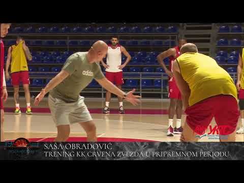 Saša Obradović, treneri i kadeti Crvene zvezde na trenerskoj klinici UKTS