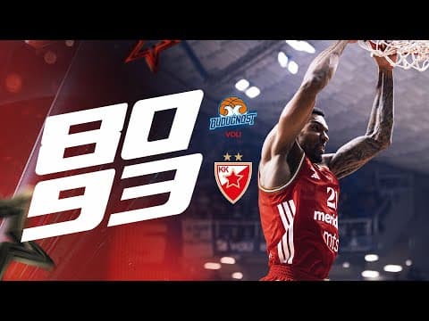 Sigurna i važna pobeda Crvene zvezde Meridianbet u Podgorici