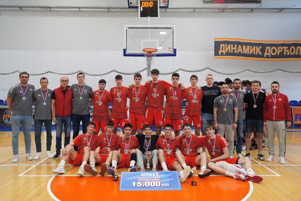 Juniori KK Crvena zvezda vicešampioni Srbije, Andrej Kostić najbolji strelac Završnog turnira